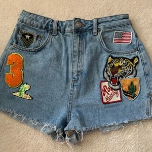 Top shop SUPER CUTE denim shorts